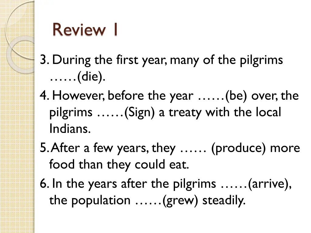 review 1