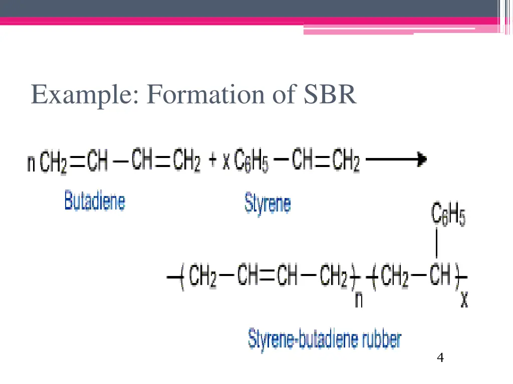 example formation of sbr