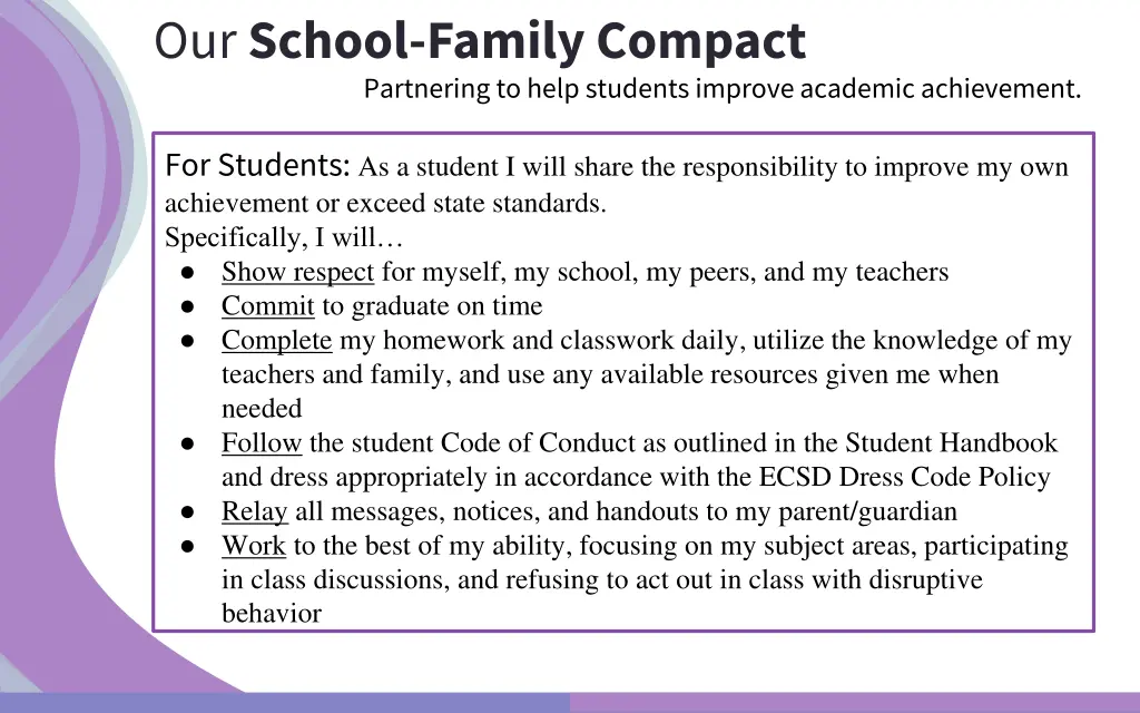 our school family compact partnering to help 1