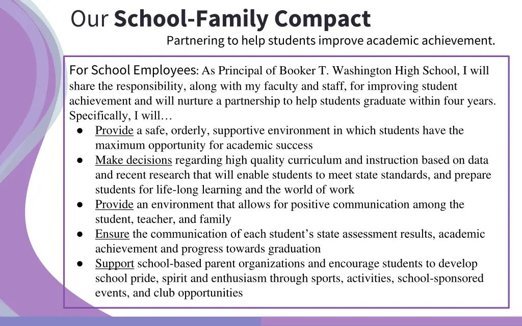 our school family compact partnering to help 2