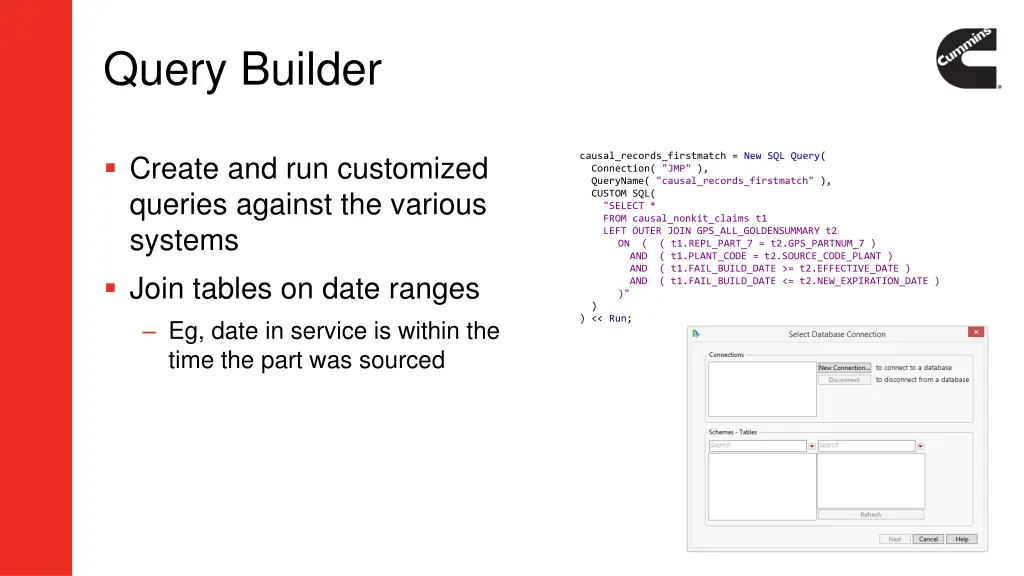 query builder
