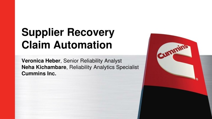 supplier recovery claim automation