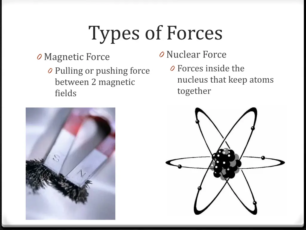 types of forces 1