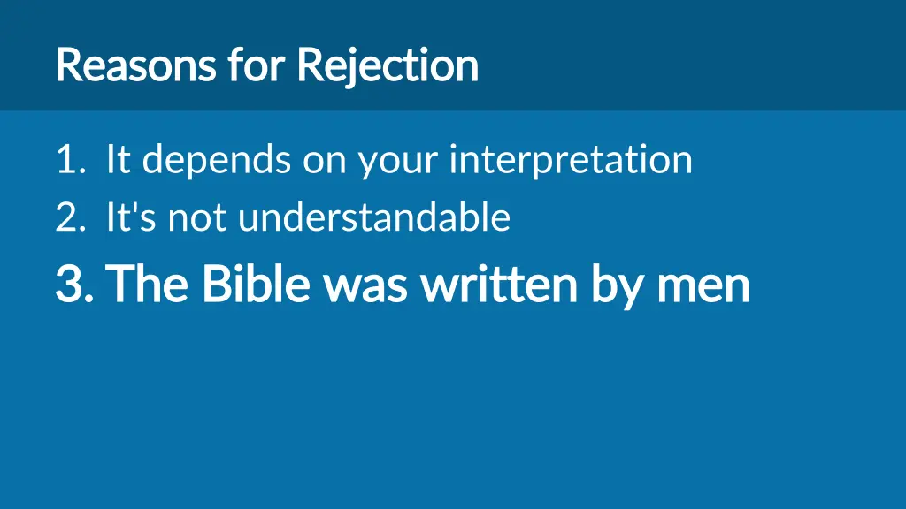 reasons for rejection reasons for rejection 2