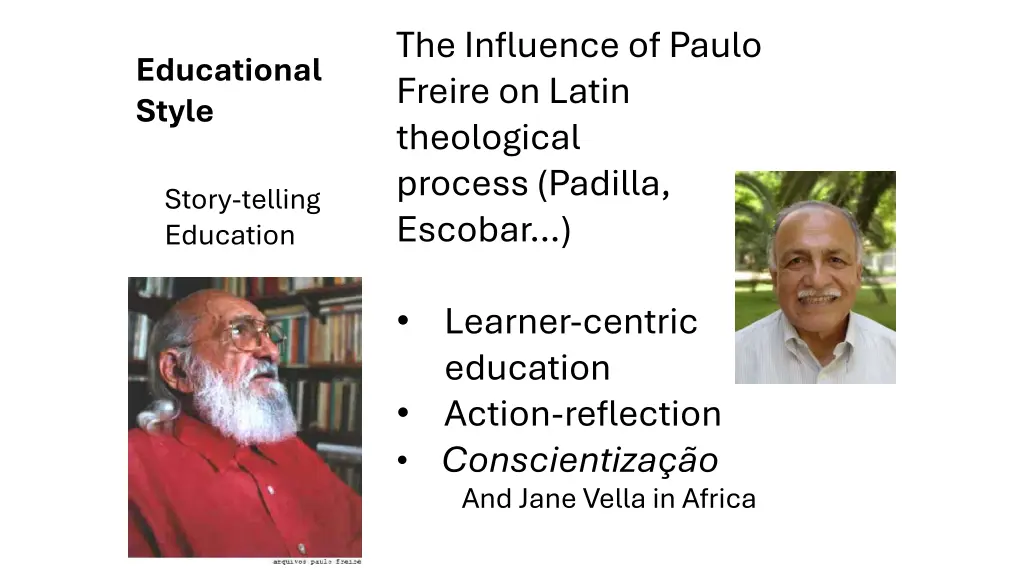 the influence of paulo freire on latin