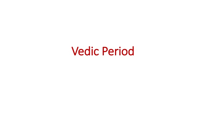 vedic period vedic period