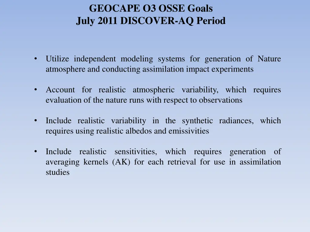 geocape o3 osse goals july 2011 discover aq period