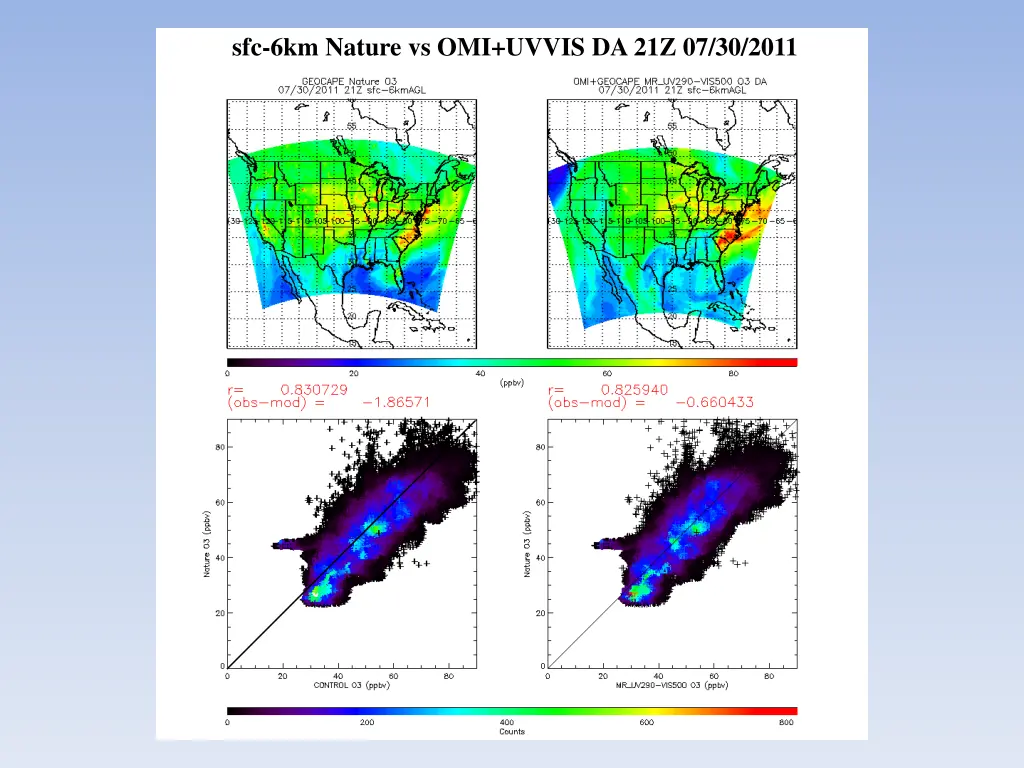 sfc 6km nature vs omi uvvis da 21z 07 30 2011