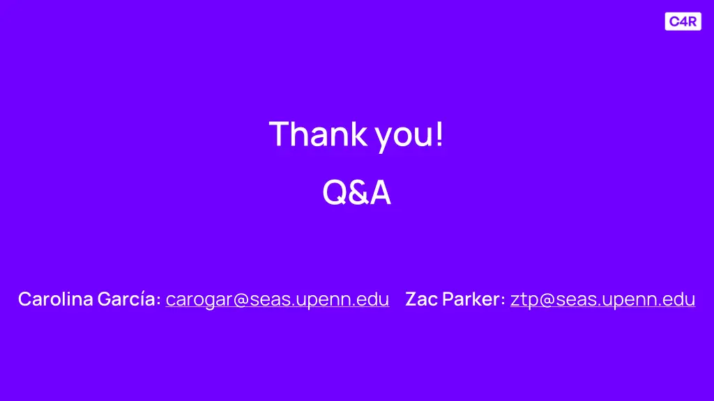thank you q a