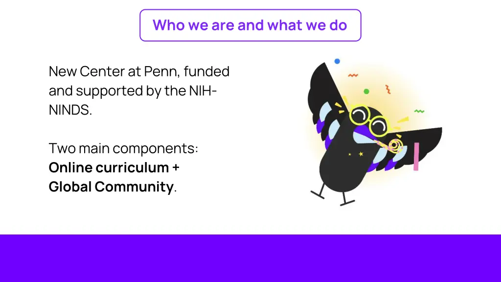 who we are and what we do