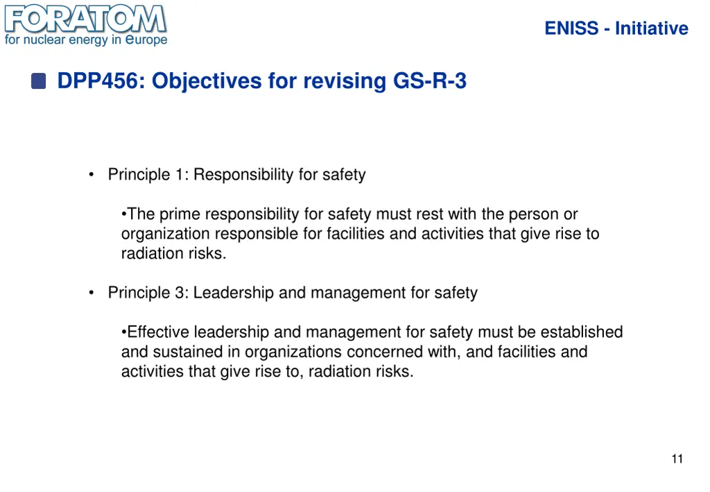 eniss initiative 10