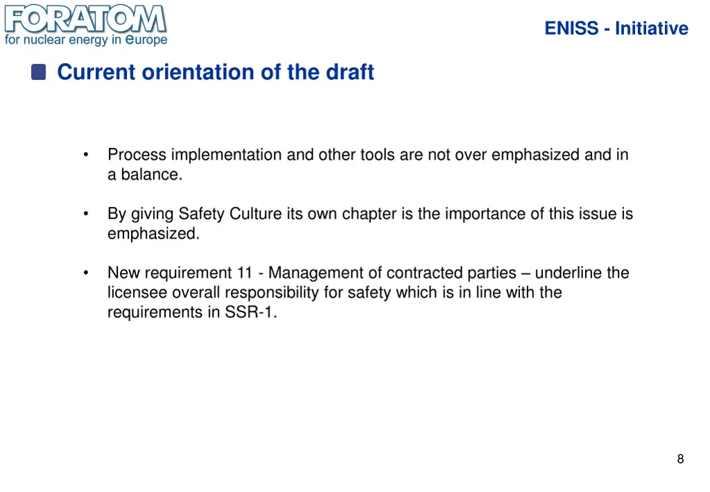 eniss initiative 7