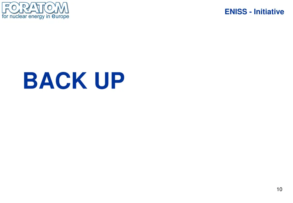eniss initiative 9