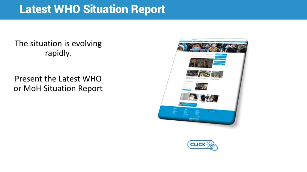 latest who situation report