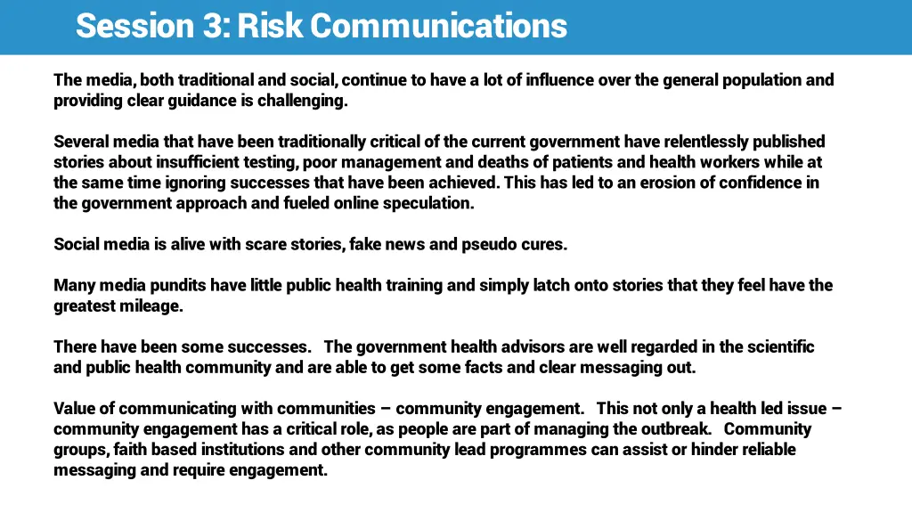 session 3 risk communications