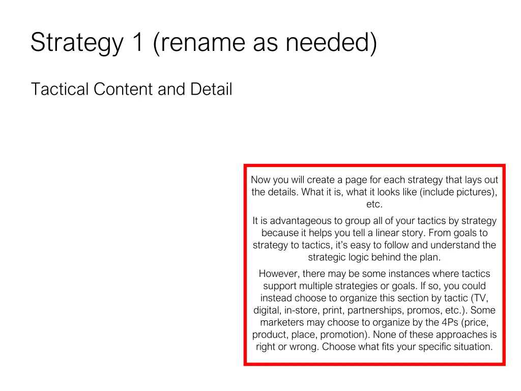 strategy 1 rename as needed