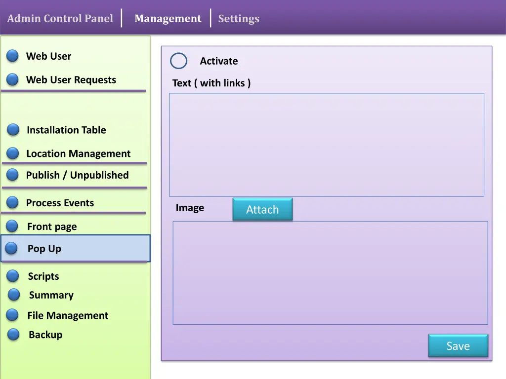 admin control panel 11