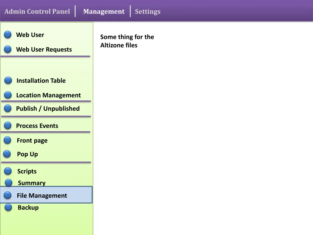 admin control panel 14