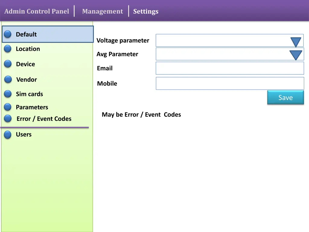 admin control panel 16