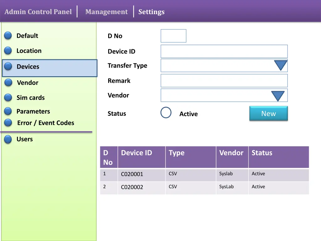 admin control panel 18
