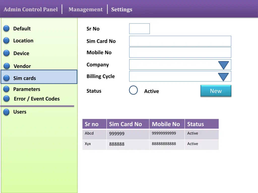 admin control panel 20