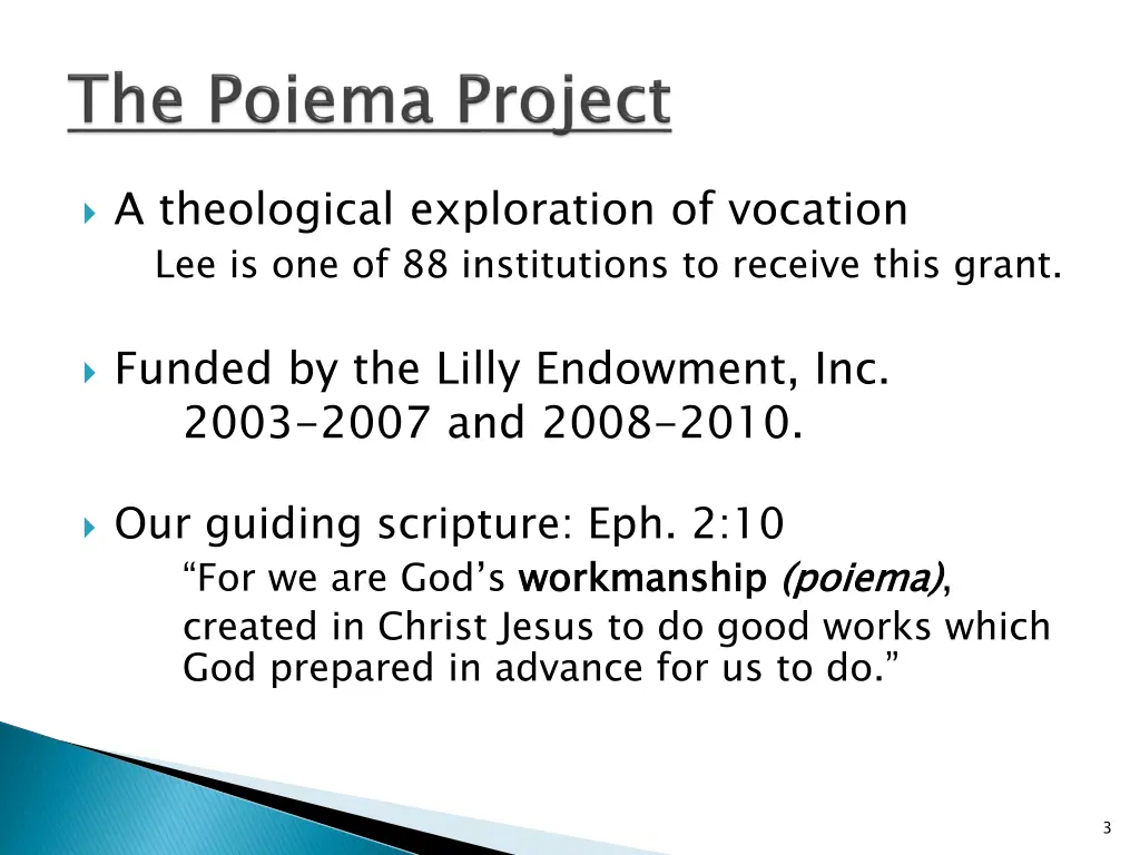 a theological exploration of vocation