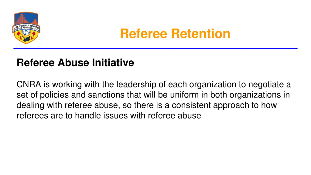 referee retention 13