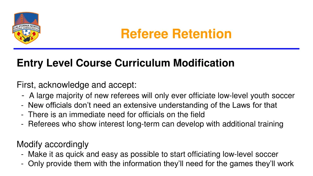 referee retention 7