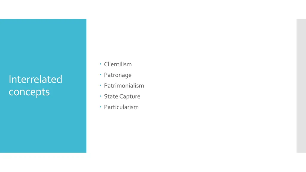 clientilism