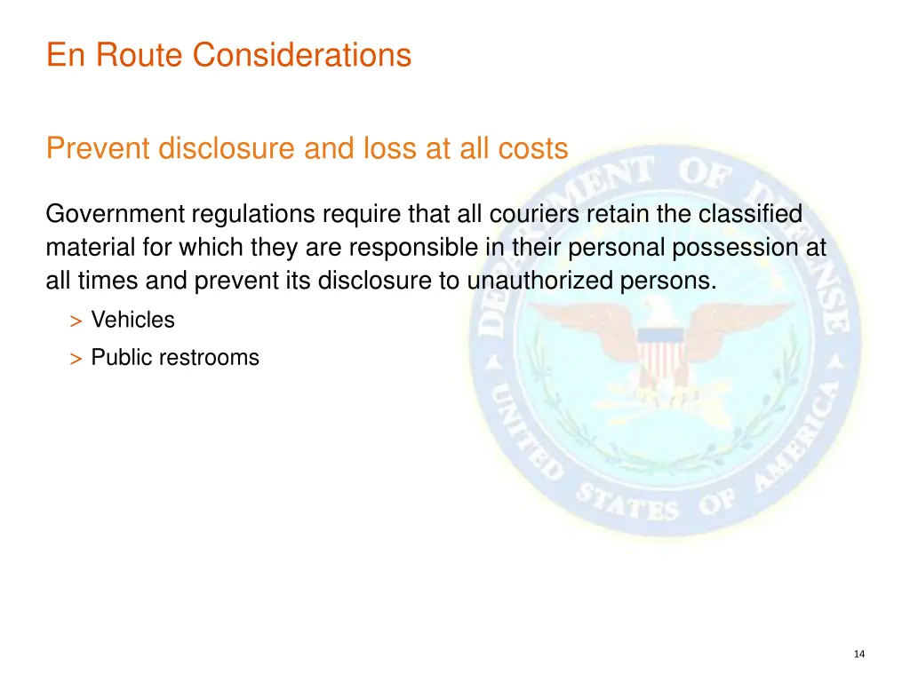 en route considerations 1