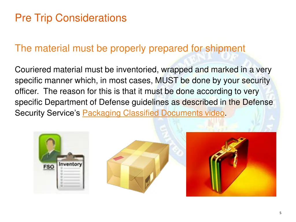 pre trip considerations 1