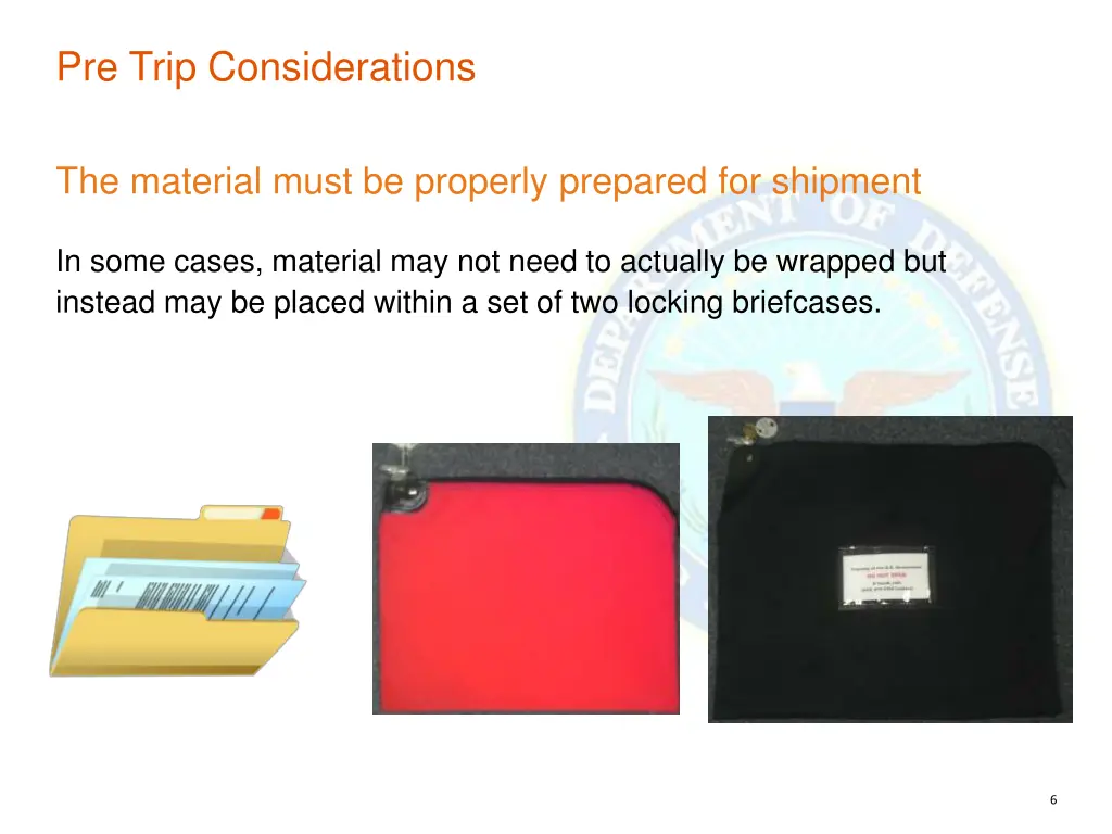 pre trip considerations 2