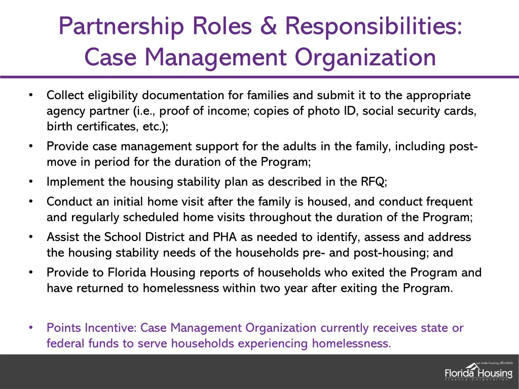 partnership roles responsibilities case