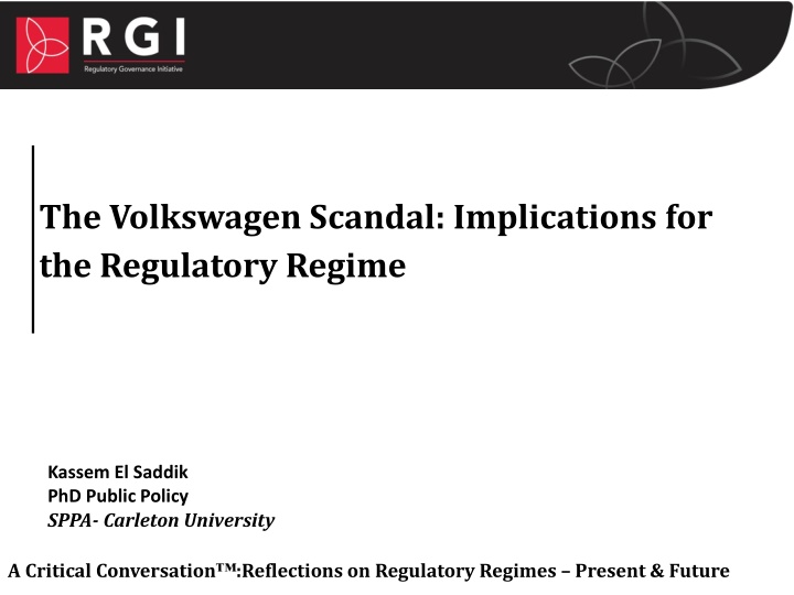 the volkswagen scandal implications