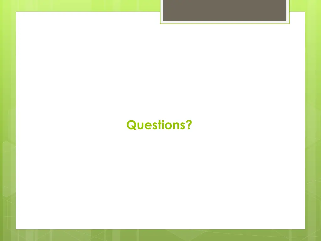 questions