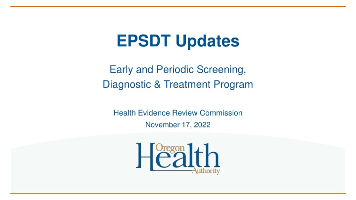 epsdt updates
