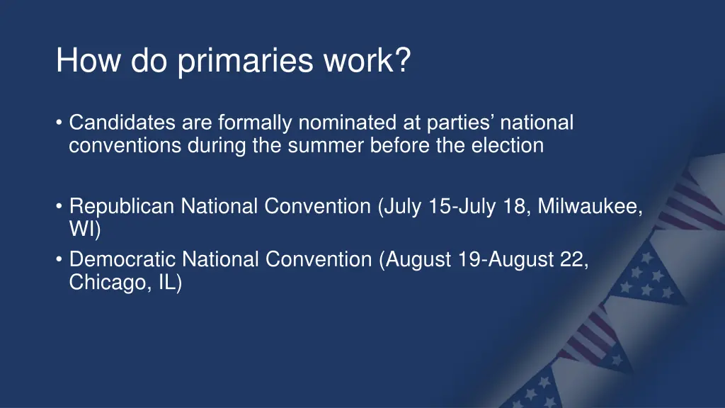 how do primaries work 2