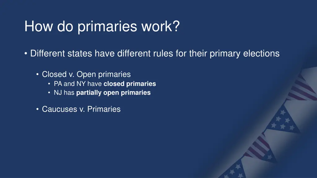 how do primaries work 3