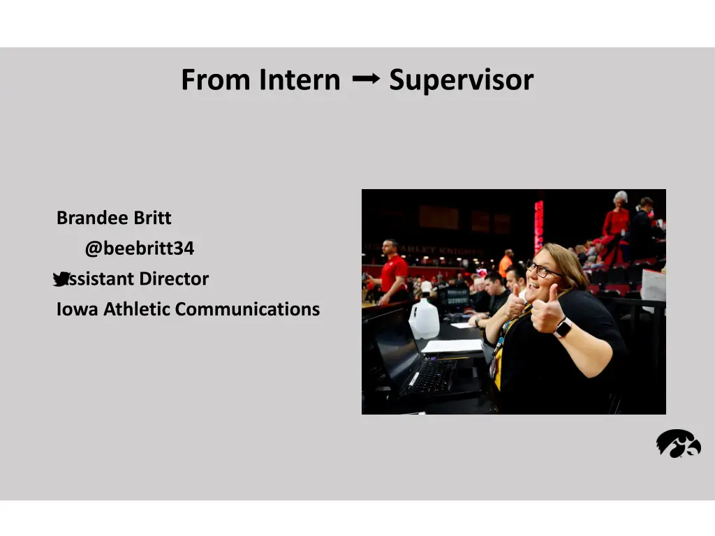 from intern