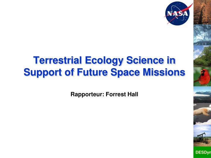 terrestrial ecology science in support of future