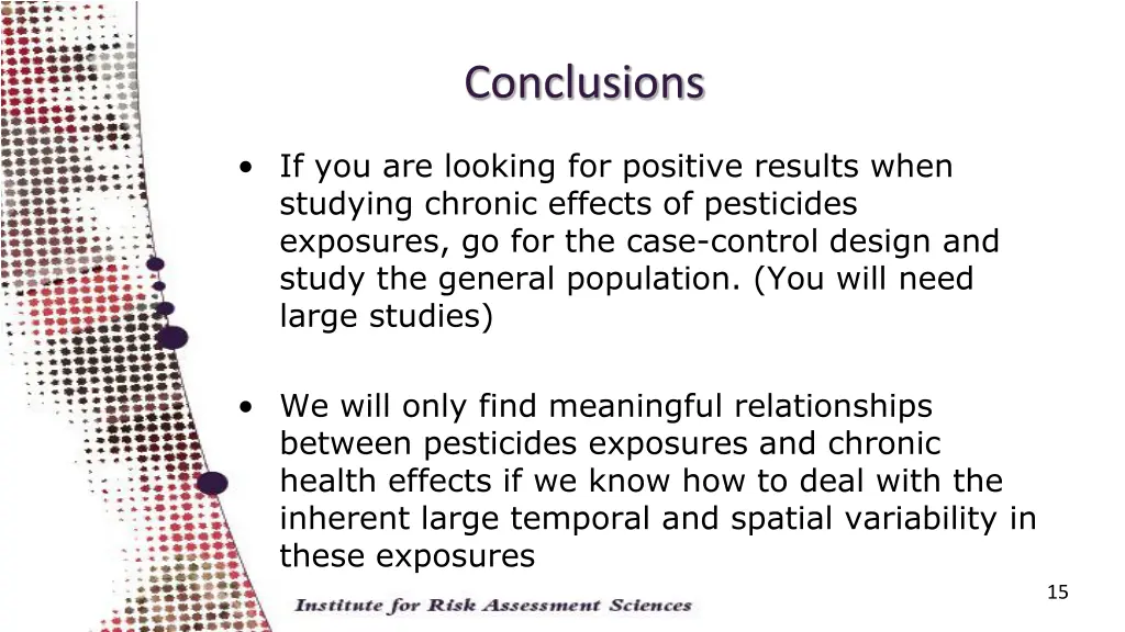 conclusions