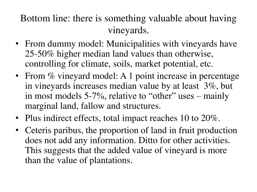 bottom line there is something valuable about