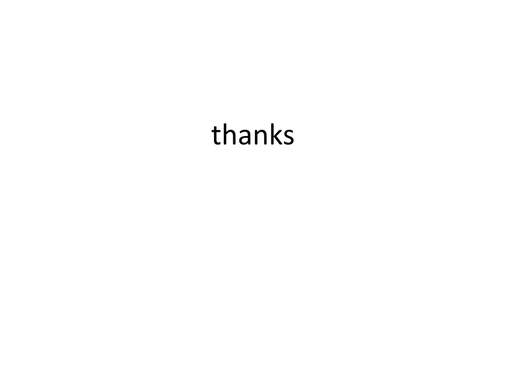 thanks