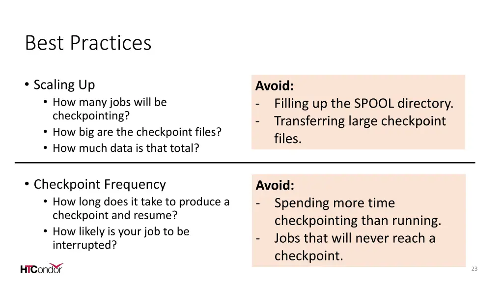 best practices