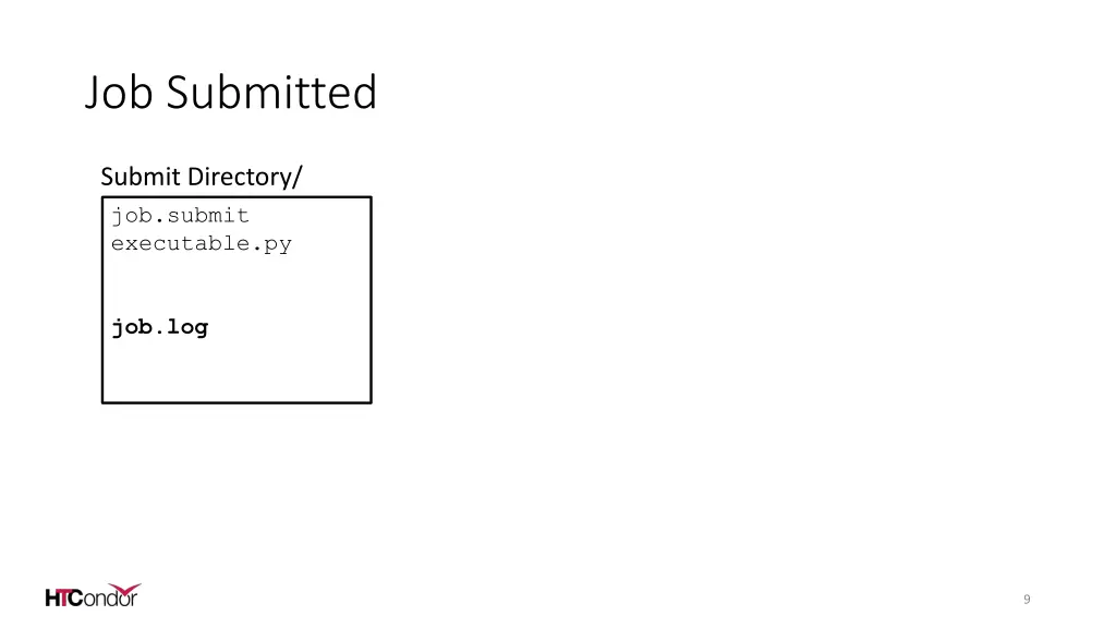 job submitted