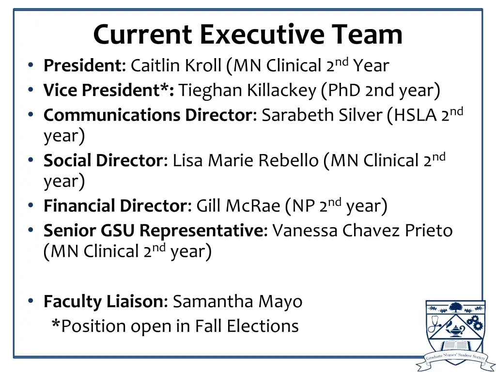 current executive team president caitlin kroll