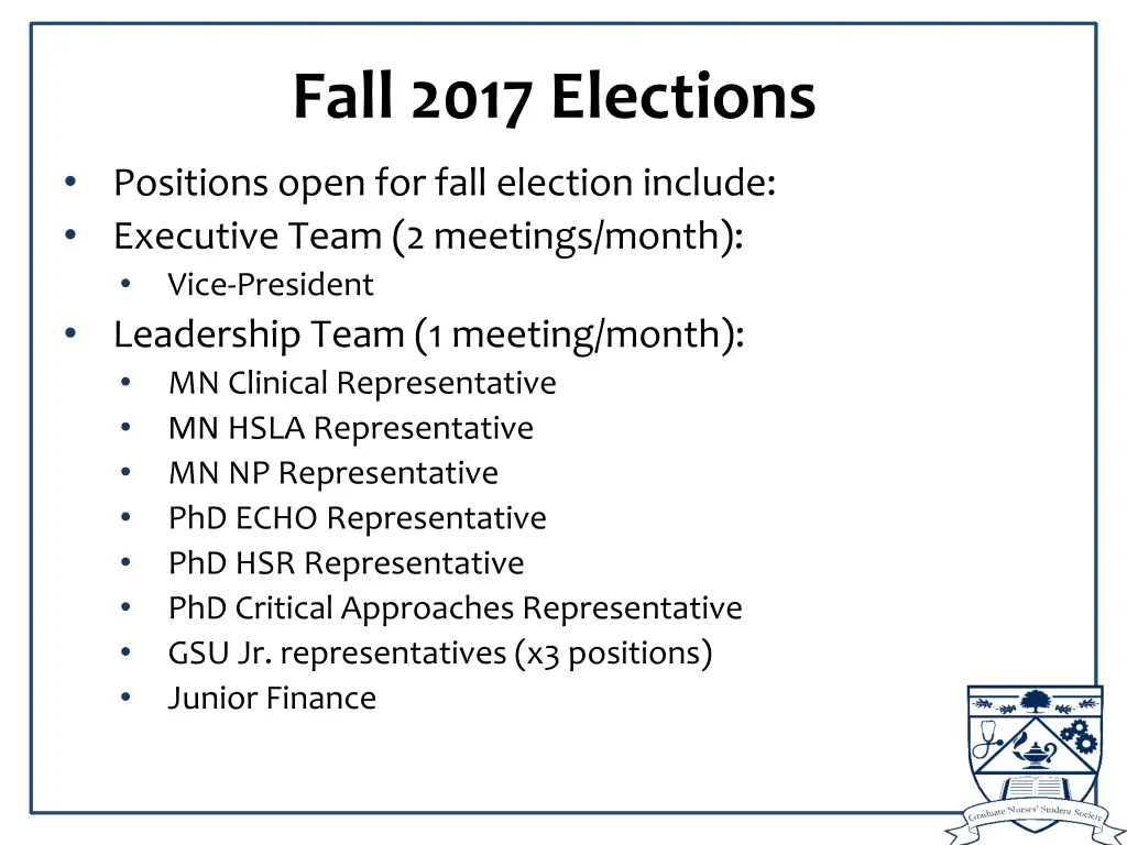 fall 2017 elections