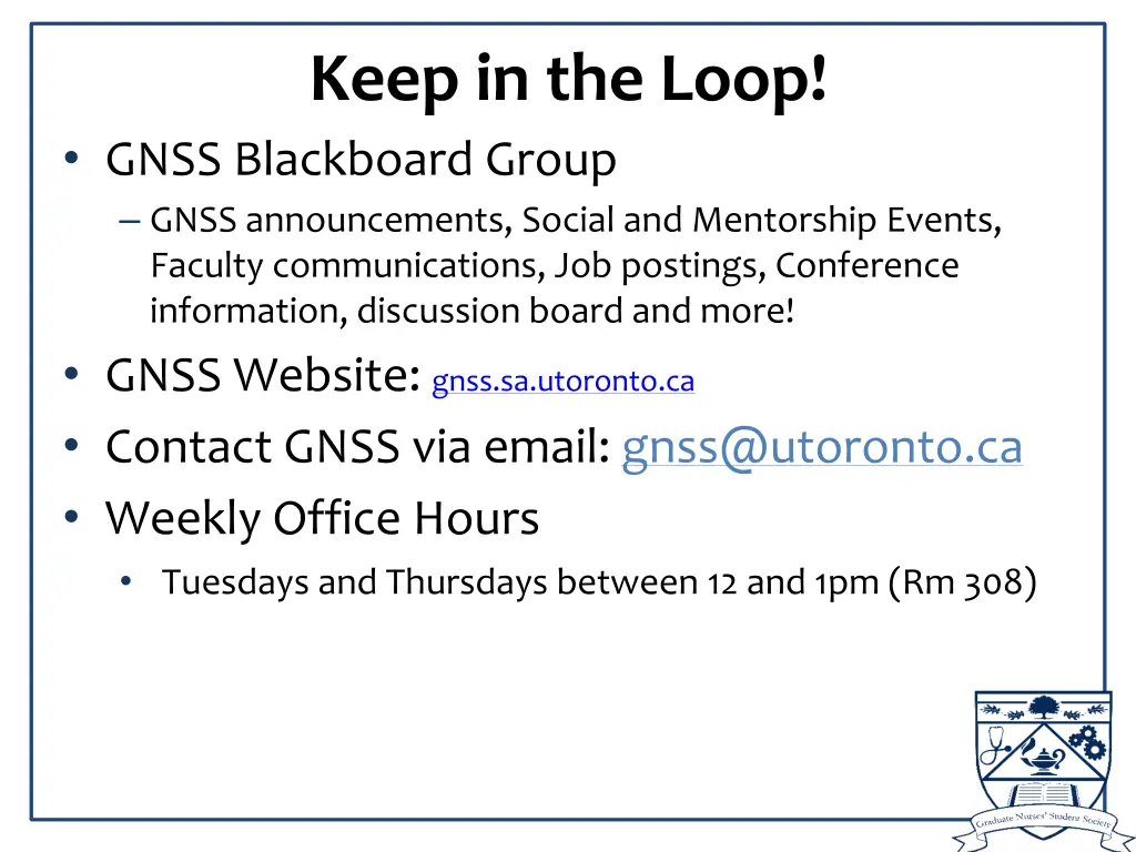 keep in the loop gnss blackboard group gnss