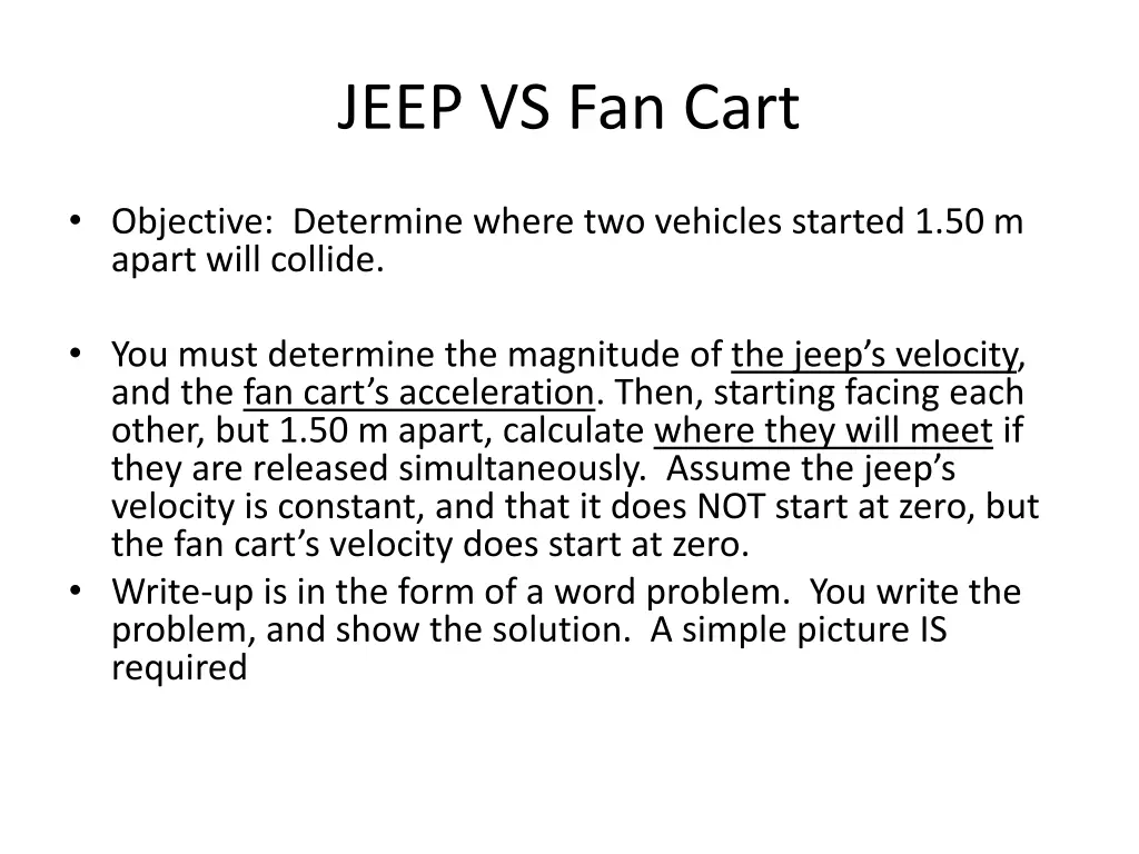 jeep vs fan cart