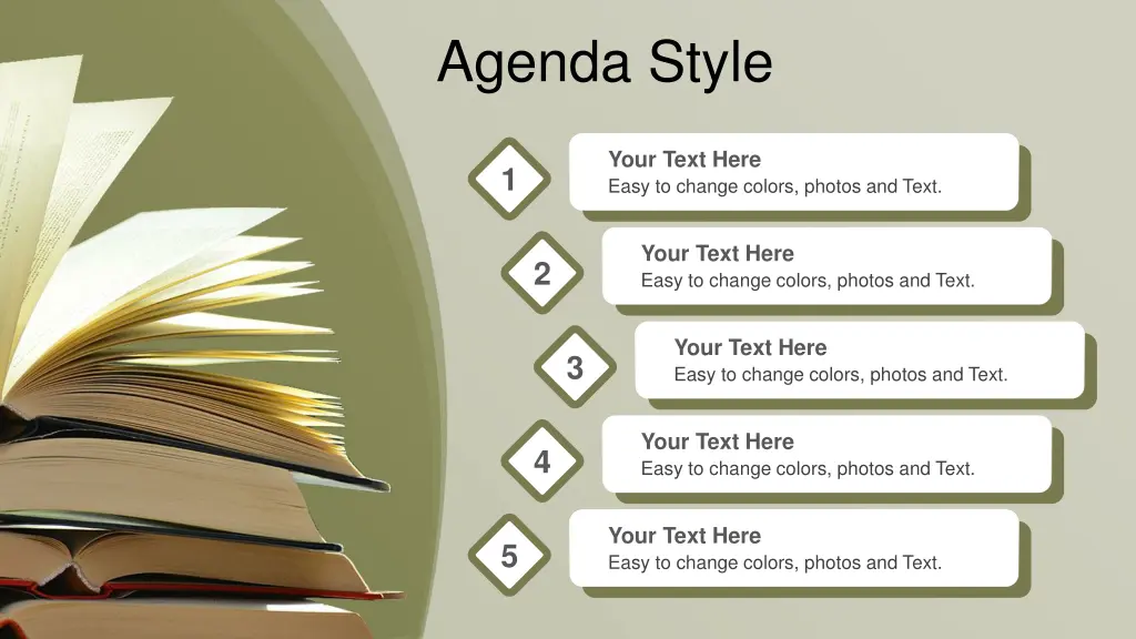 agenda style